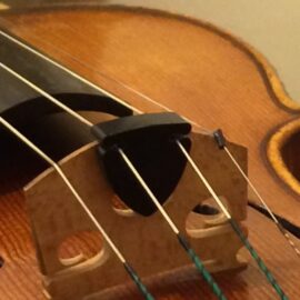 Alpine violin mute