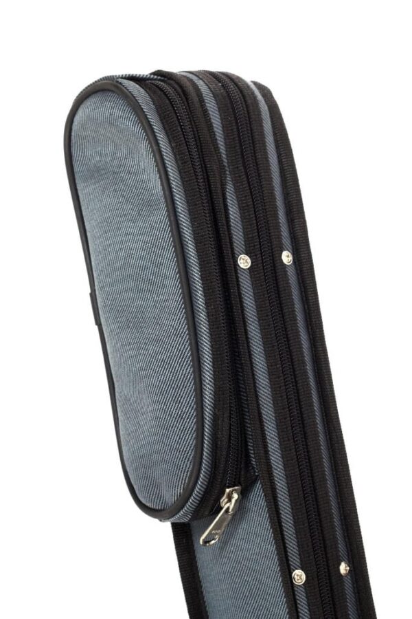 Double bass bow case single bow (French)