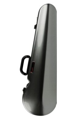 BAM Hightech contoured Silver Carbon violin case