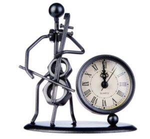 Cello Sculpture with Clock