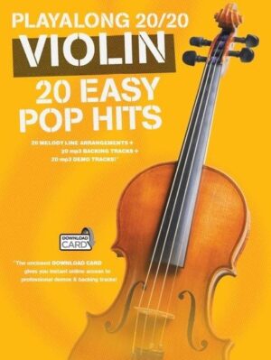 Easy Pop Hits playalong violin
