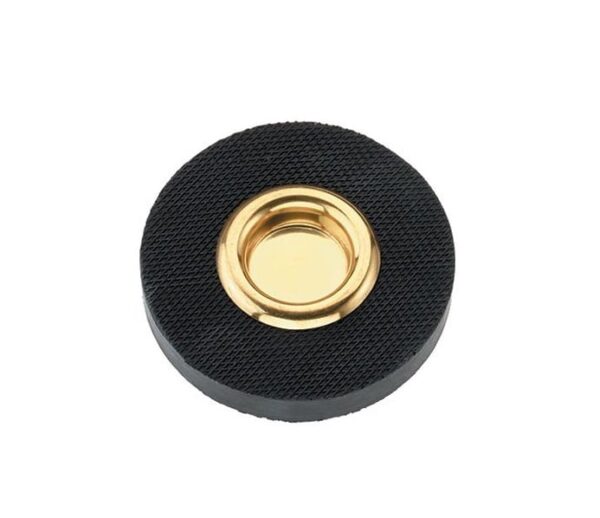 Rockstop floor anchor Double Bass different size inserts - small for cello and the large insert suitable for Double Bass.
