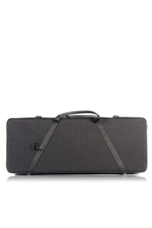 Bam classic double violin case black back