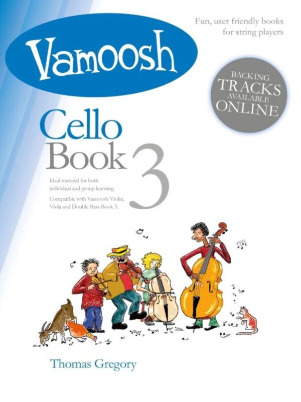 Vamoosh Cello Book 3 (Book & Audio)