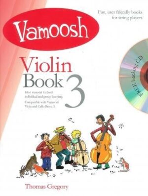Vamoosh Violin Book 3 Book & CD