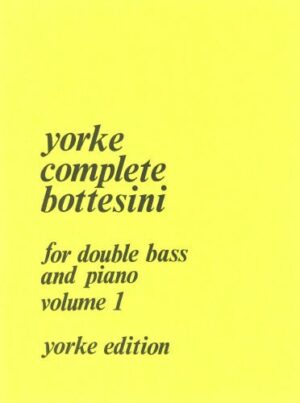 Yorke complete Bottesini for Double Bass 1