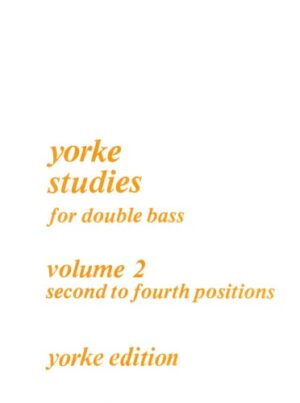 Yorke studies for double bass vol 2
