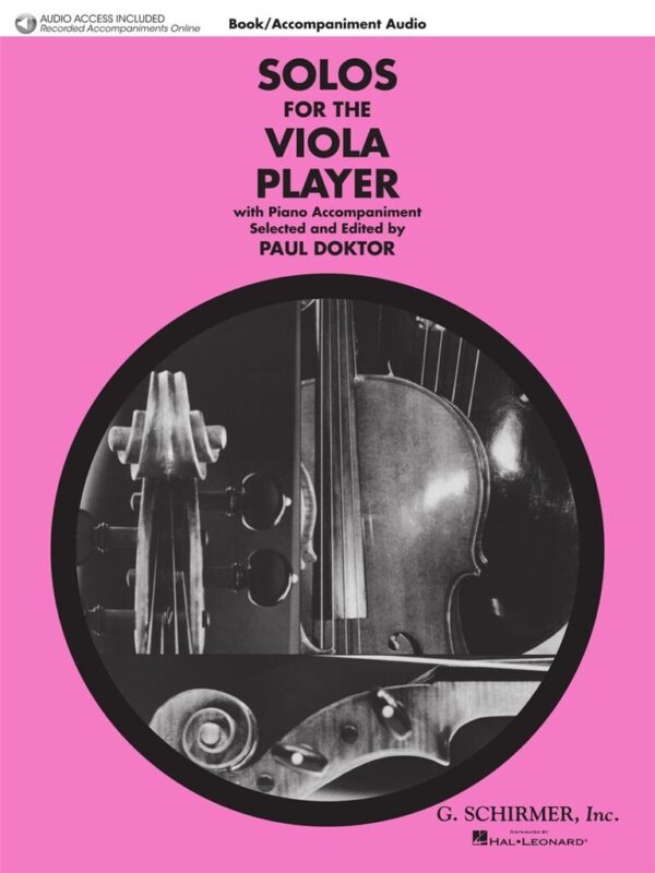 Solos for the Viola player (With Audio accompaniment)
