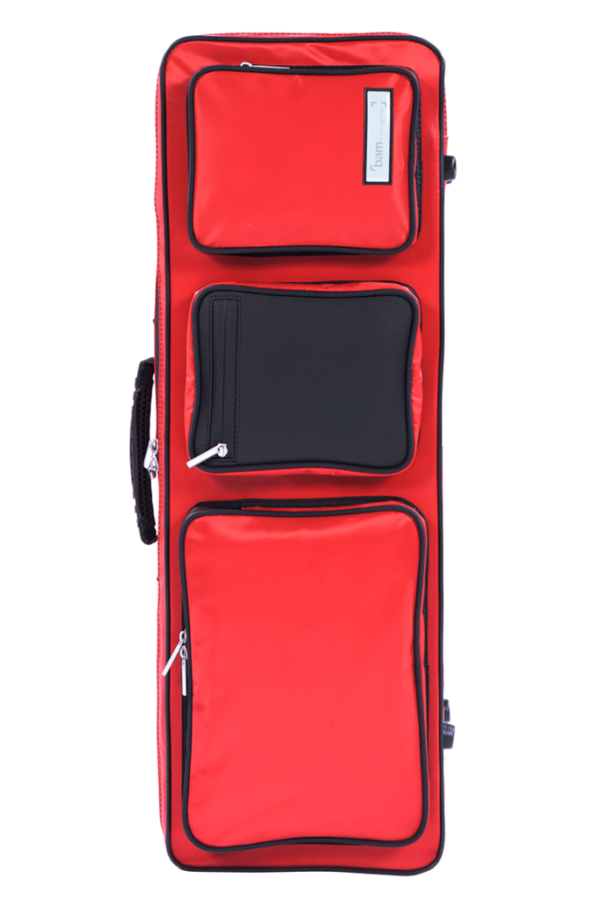 BAM Performance Violin case Cranberry Red