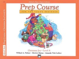 Alfred's Basic Piano Prep course Christmas Joy Book A