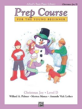 Alfred's Basic Piano Prep course Christmas Joy Book D