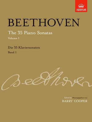 BEETHOVEN 35 Piano sonatas Volume 1