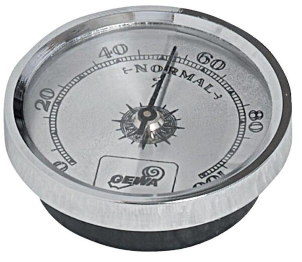 Hygrometer silver