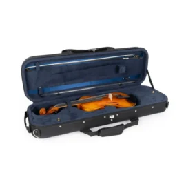 Tom & Will Oblong Violin case black open