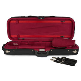 Stohr Superlight Viola Case BLACK RED