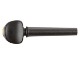 Swiss Ebony Violin Tuning peg with Golden cap
