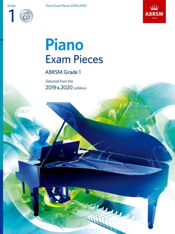 ABRSM Piano Exam Pieces Grade 1 2019-2020 WITH CD