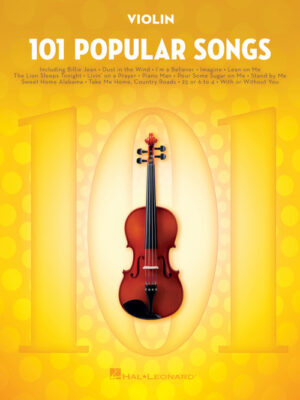 101 Popular Songs Violin