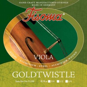 Lenzner Fisoma Goldtwistle Viola D string
