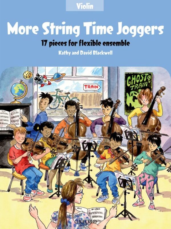 More String Time Joggers Violin book