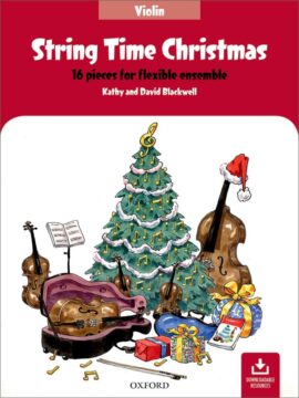 String Time Christmas Violin book