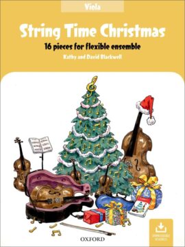 String Time Christmas Viola book