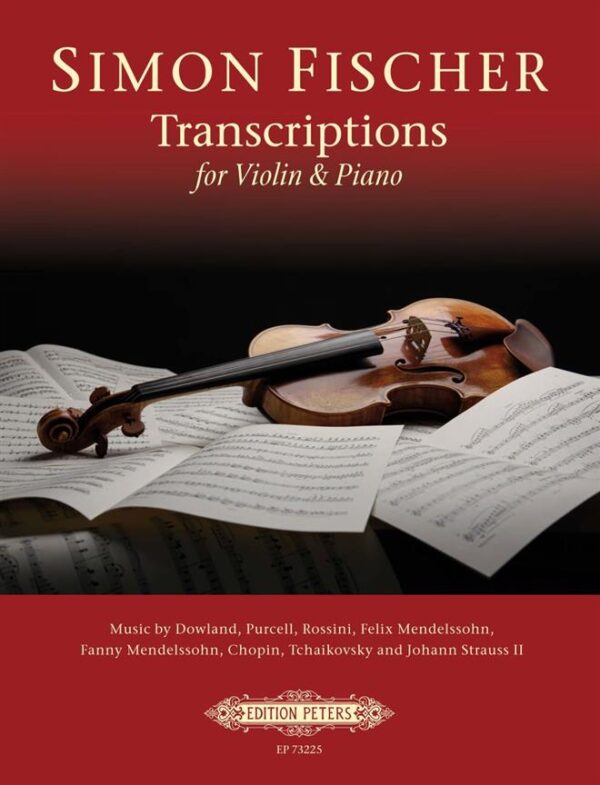 Transcriptions for Violin & Piano arr Simon Fischer