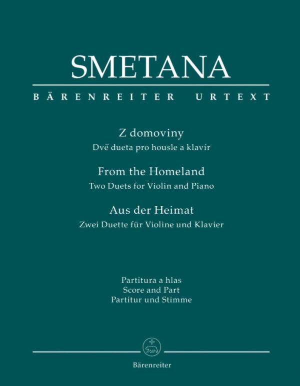 From the Homeland - Smetana (Violin and Piano)