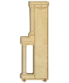 Wooden Piano bookmark