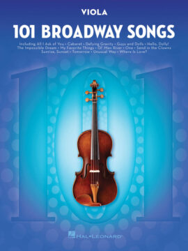 101 Broadway Songs Viola