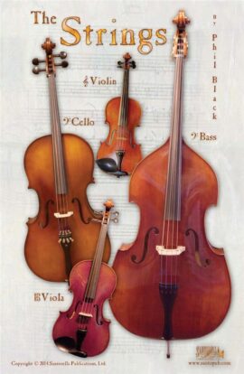 Music Poster - The Bowed String family