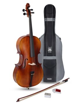 Stohr Novara 4/4 Cello outfit (Standard or Finetune model)