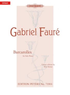 Faure - Barcarolles Solo Piano (EP)