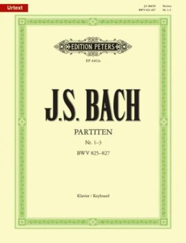 Bach J. S. Partitas 1-3 BWV 825-827 pf (EP)