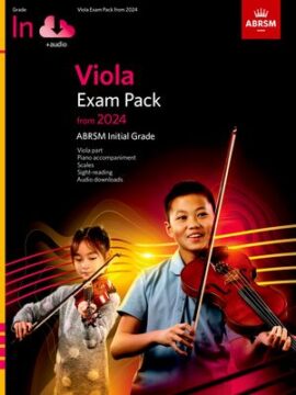 ABRSM Viola Exam Pack from 2024, Initial Grade
