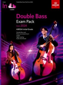 ABRSM Double Bass Exam Pack from 2024, Initial Grade
