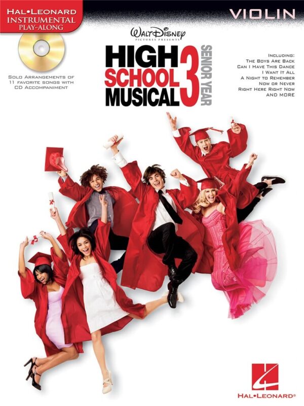 High School Musical 3 Violin playalong