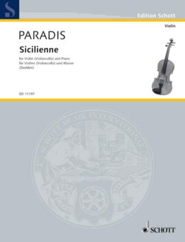 Paradis Sicilienne violin/pf