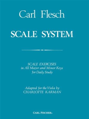 Carl Flesch Scale System for Viola