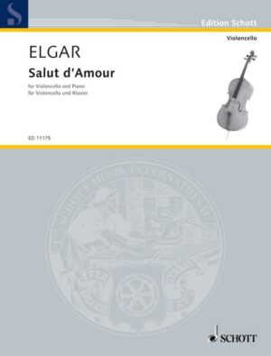 Elgar: Salut d'amour Opus 12 (Cello & Piano)