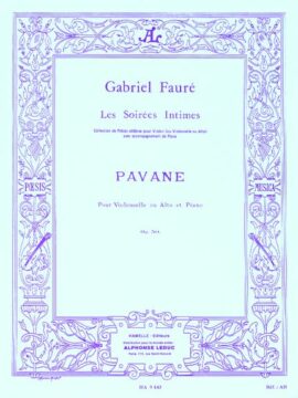 Faure Pavane Op.50 For Viola (or cello) & Piano