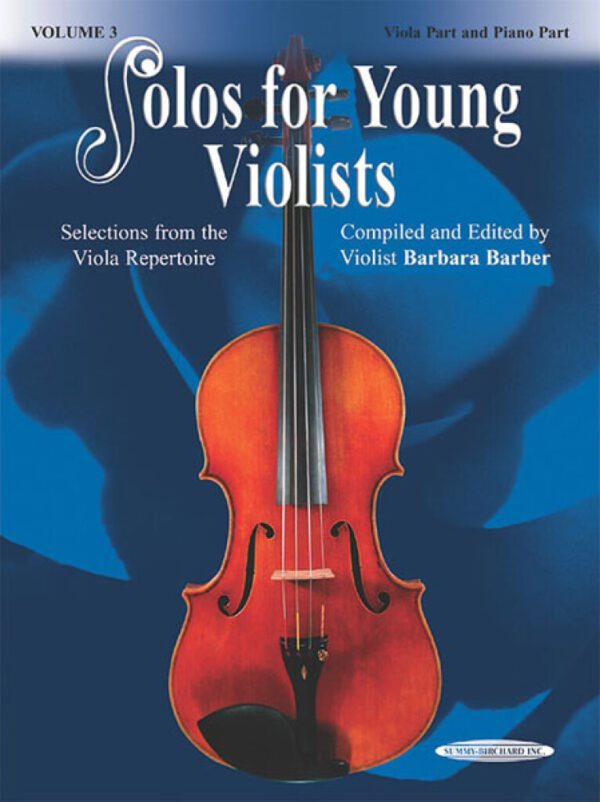 Solos For Young Violists Volume 3 (Viola & Piano)