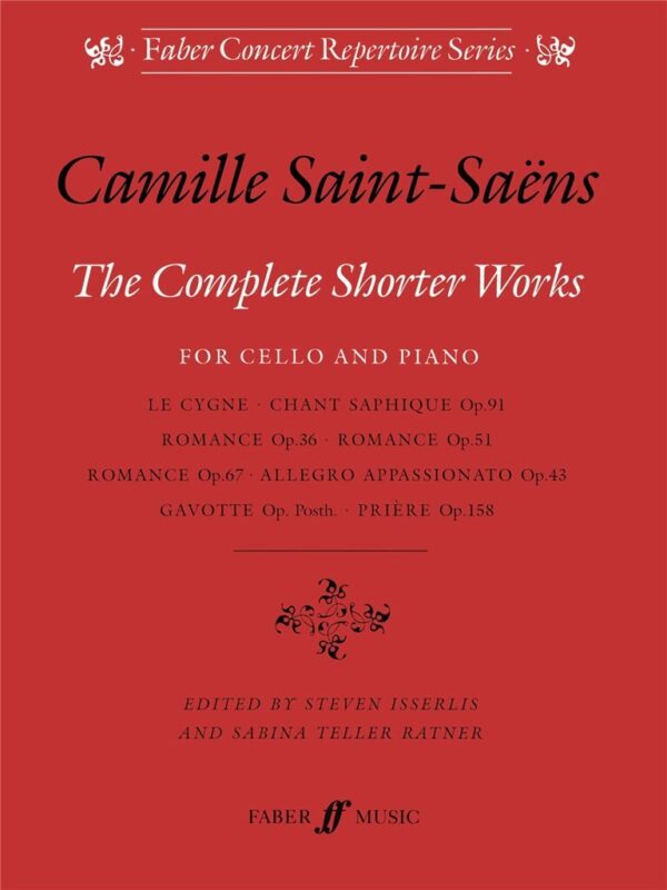 St Saens Complete Shorter Works (Cello & Piano)
