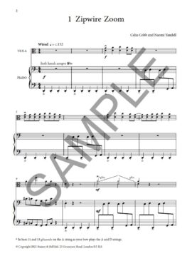 Top Banana Viola Piano Accompaniment