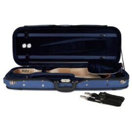 Stohr Superlight Deluxe Viola Case BLUE TAN BLUE