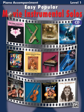 Easy Popular Movie Instrumental Solos Piano Accompaniment