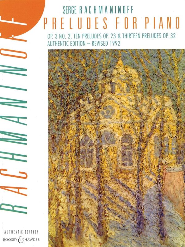 Rachmaninoff Preludes for Piano - A piano repertoire classic published in the "Russian Piano Classics" series