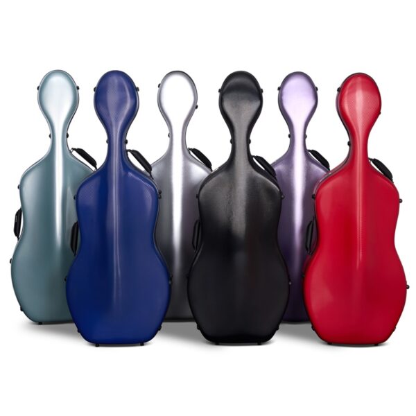 Stohr composite cello case colours