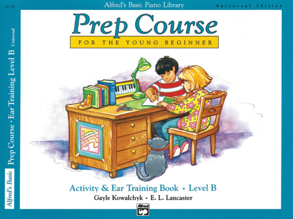 Alfred's Basic Piano Prep Course Activity & Ear Training Book Level B