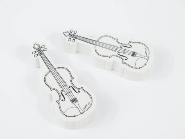 Eraser Violin design (Shaped)